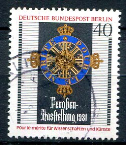 Berlin Afa 646 Stemplet