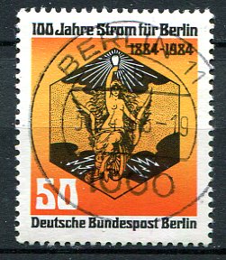 Berlin Afa 718 Stemplet
