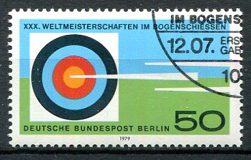 Berlin Afa 597 Stemplet