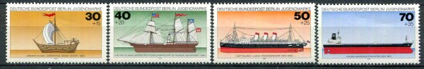Berlin Afa 542 - 45 Postfrisk