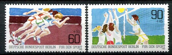 Berlin Afa 662 - 63 Postfrisk