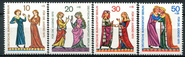Berlin Afa 352 - 55 Postfrisk