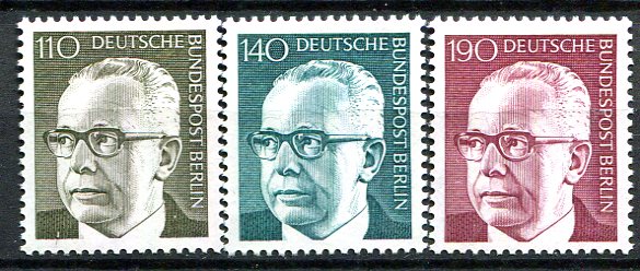 Berlin Afa 437 - 39 Postfrisk