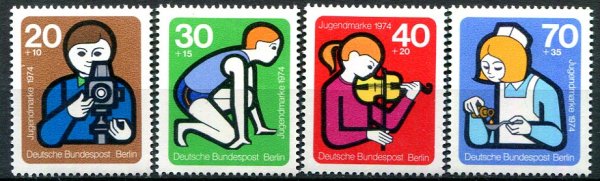 Berlin Afa 464 - 67 Postfrisk