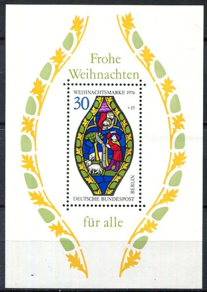 Berlin Afa 526 Postfrisk Miniark