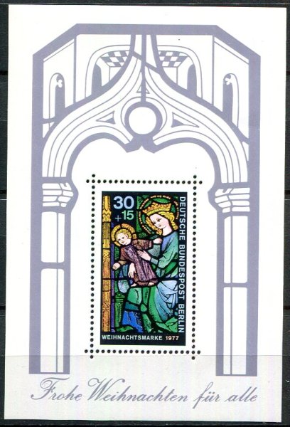 Berlin Afa 558 Postfrisk Miniark