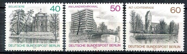 Berlin Afa 576 - 78 Postfrisk