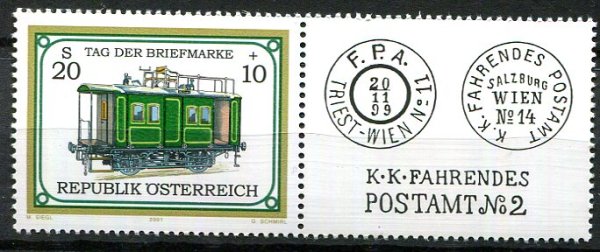 Østrig Afa 2238 Postfrisk m/vignet