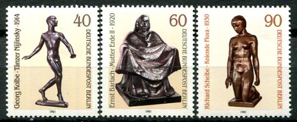 Berlin Afa 652 - 54 Postfrisk