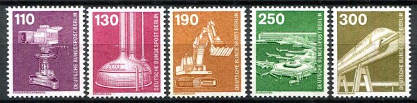 Berlin Afa 666 - 70 Postfrisk