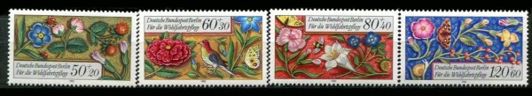 Berlin Afa 741 - 44 Postfrisk