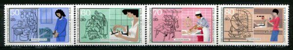 Berlin Afa 778 - 81 Postfrisk