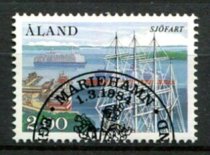 Åland Afa 07 Stemplet