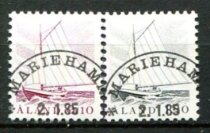 Åland Afa 08 - 09 Stemplet