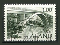 Åland Afa 24 Stemplet