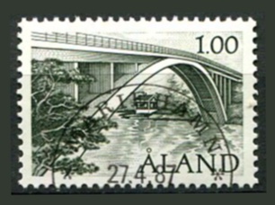 Åland Afa 24 Stemplet