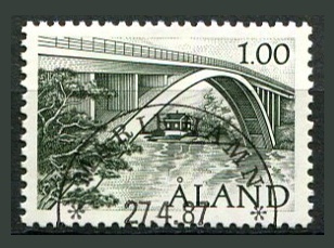 Åland Afa 24 Stemplet