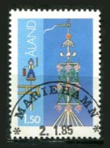 Åland Afa 10 Stemplet