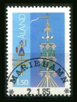 Åland Afa 10 Stemplet