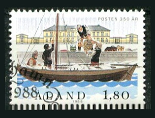 Åland Afa 26 Stemplet