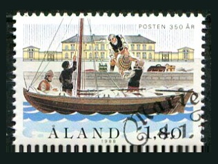 Åland Afa 26 Stemplet