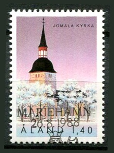 Åland Afa 31 Stemplet