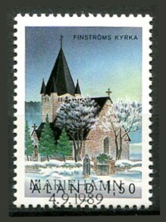 Åland Afa 31 Stemplet