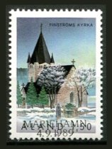 Åland Afa 31 Stemplet