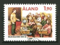 Åland Afa 36 Stemplet