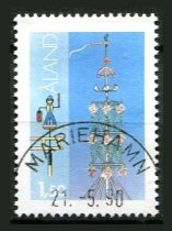 Åland Afa 10a Stemplet