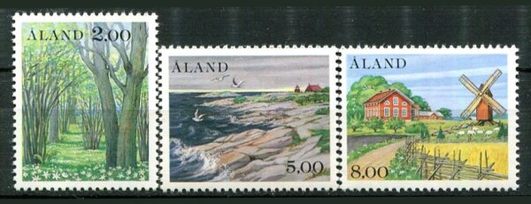 Åland Afa 11 - 13 Postfrisk