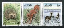 Åland Afa 44 - 46 Stemplet
