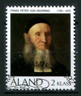 Åland Afa 56 Stemplet