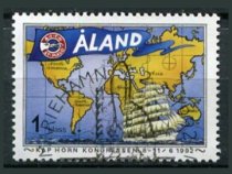 Åland Afa 55 Stemplet