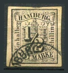 Hamburg Afa 1 Stemplet