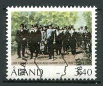 Åland Afa 63 Stemplet