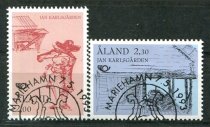 Åland Afa 70 - 71 Stemplet
