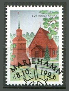 Åland Afa 78 Stemplet