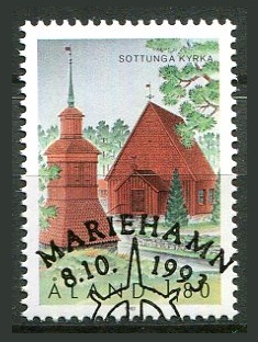Åland Afa 78 Stemplet