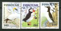 Færøerne Afa 30 - 32 Stemplet