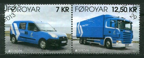 Færøerne Afa 779 - 80 Stemplet