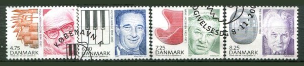 Danmark Afa 1518 - 21 Stemplet