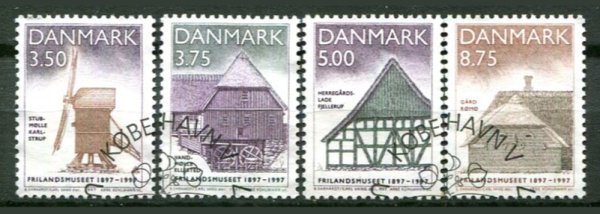 Danmark Afa 1139 - 42 Stemplet