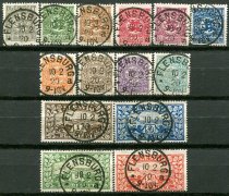 Slesvig Afa 15 - 28 Stemplet