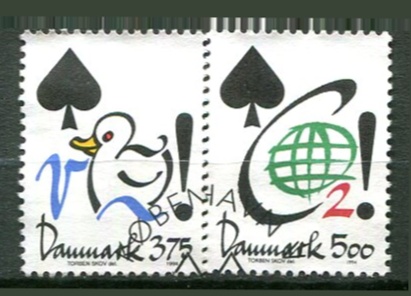 Danmark Afa 1060 - 61 Stemplet