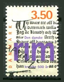 Danmark Afa 1095 Stemplet