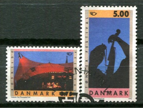 Danmark Afa 1097 - 98 Stemplet