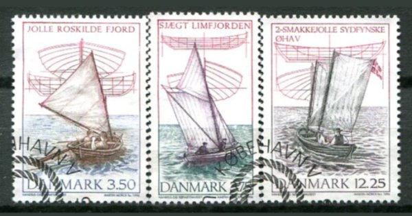 Danmark Afa 1119 - 21 Stemplet