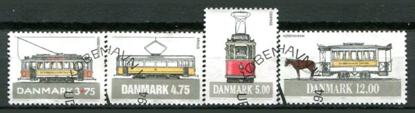 Danmark Afa 1170 - 73 Stemplet