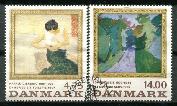 Danmark Afa 1005 - 06 Stemplet